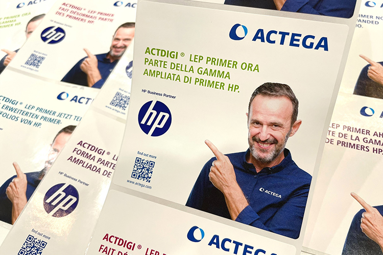 El nuevo imprimador ACTDigi LEP a base de agua, parte de la cartera ampliada de imprimadores de HP, ofrece a los convertidores un mejor rendimiento de impresin y una experiencia de usuario optimizada