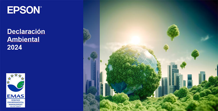 Epson Ibrica presenta su Declaracin Ambiental 2024, reafirmando su compromiso con la sostenibilidad