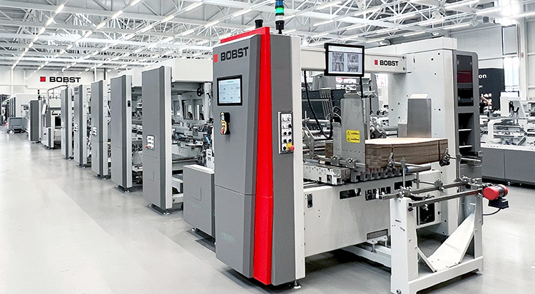 BOBST impulsa el flujo de trabajo digital en la lnea de produccin EXPERTFOLD 145   165