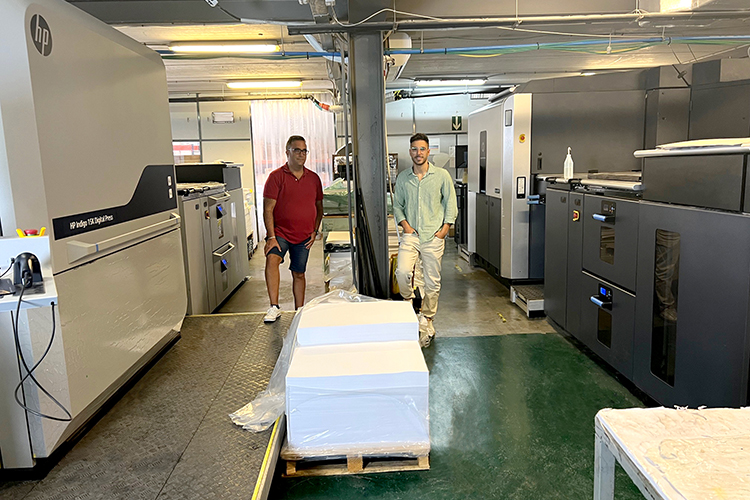 HP impulsa la transformación digital de Lozano Impresores con la instalación de la prensa HP Indigo 15K
