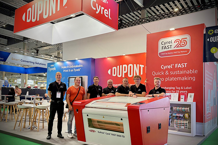 DuPont™ Cyrel® alcanza nuevas cotas en Labelexpo 2025