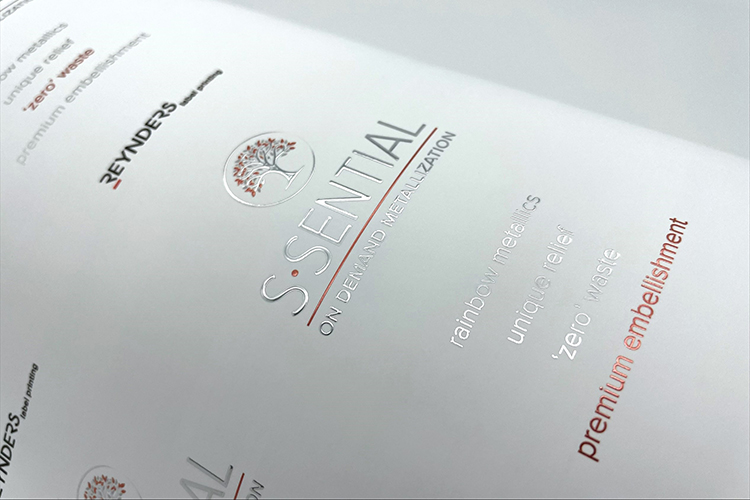 Descubrir un futuro ms ecolgico en la decoracin de etiquetas: la colaboracin de Reynders y ACTEGA refuerza el cambio a la metalizacin bajo demanda