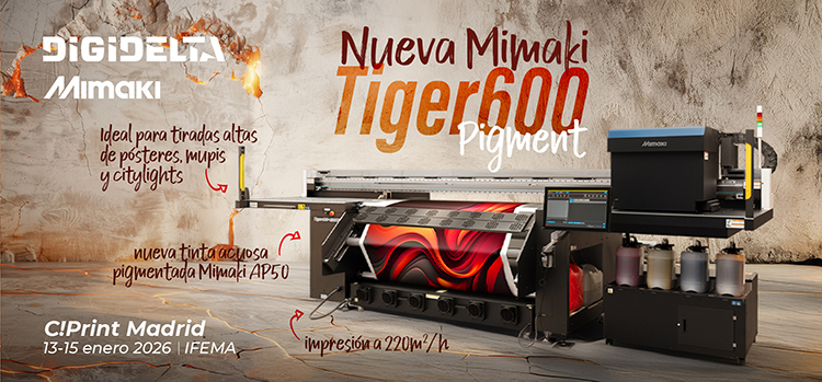 Llega la nueva generaci�n Mimaki a C!Print Madrid 2026