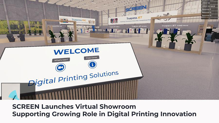 SCREEN lanza un Showroom Virtual para reforzar su creciente papel en la innovaci�n de la impresi�n digital