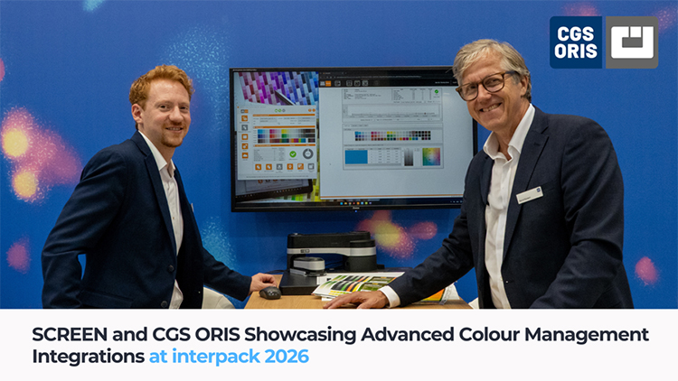 SCREEN y CGS ORIS presentan integraciones avanzadas de gesti�n del color en interpack 2026