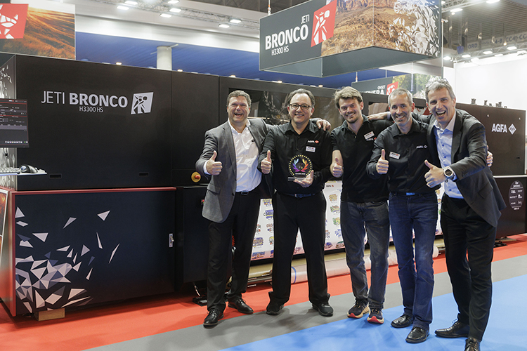 El modelo Jeti Bronco H3300 HS de Agfa se alza con el m�ximo galard�n en los premios EDP 2026
