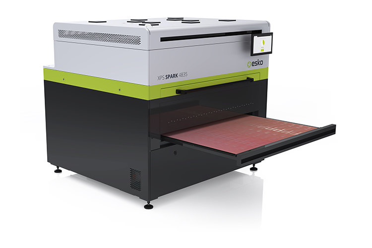 Esko anuncia la disponibilidad comercial mundial del sistema de exposici�n flexogr�fica LED XPS Spark 4835 de �ltima generaci�n