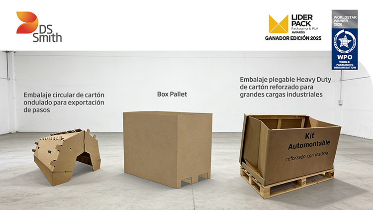 DS Smith lidera el sector como la empresa de packaging más galardonada de España y Portugal en Interpack