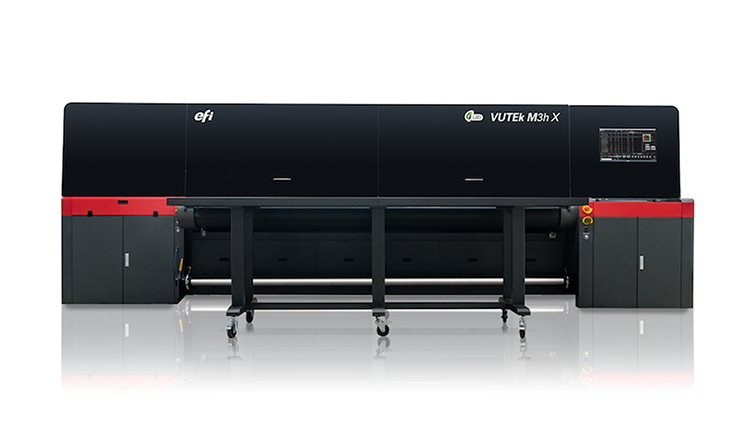 EFI lanza la impresora VUTEk M3h X y ampl�a su portafolio de soluciones h�bridas para producci�n de comunicaci�n visual de alto volumen