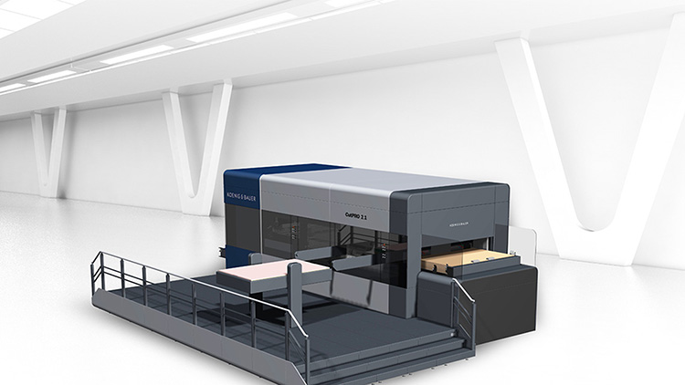 Procesamiento de cart�n ondulado con m�xima producci�n neta: Koenig & Bauer presenta la nueva troqueladora plana CutPRO 2.1