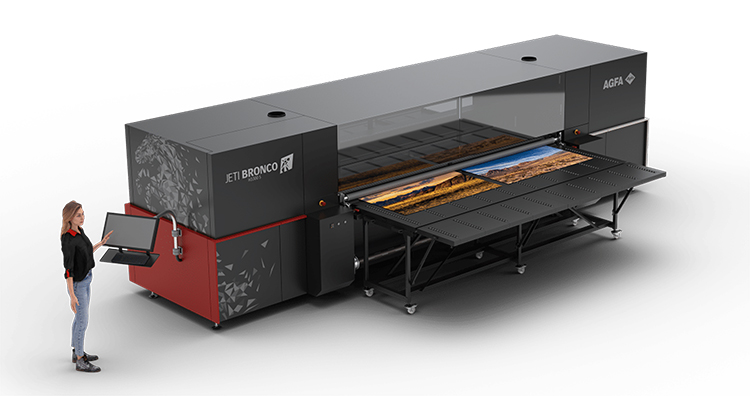 Agfa presentar� Jeti Bronc H3300 HS mitjan�ant les pausas en Viscom It�lia 2026