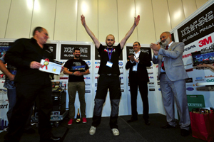 Coronación del Global Wrap Cup Master en FESPA 2013