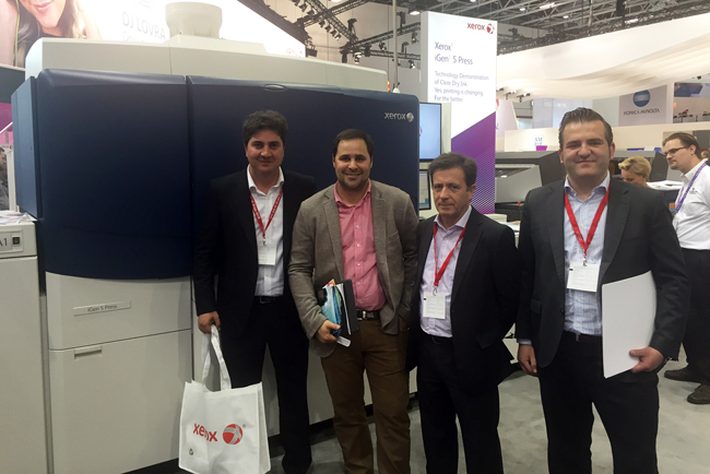 QP Quality Print y Cribsa, Gold Partner Xerox, visitan drupa 2016