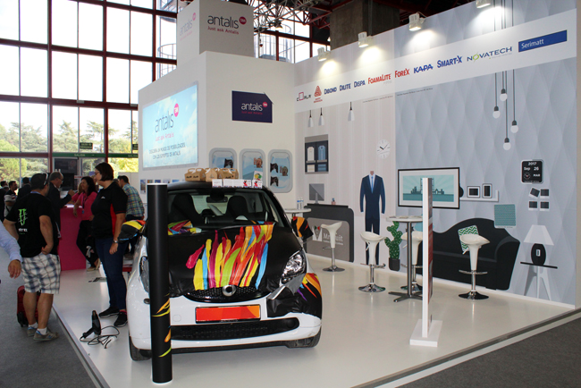 Gran éxito de Antalis en C!Print Madrid con el lanzamiento de Coala Magnéticos y su primer concurso internacional de decoración de interiores