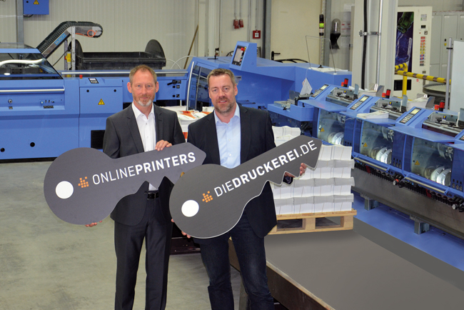 Onlineprinters instala una Primera MC de Müller Martini para obtener mayor capacidad de producción