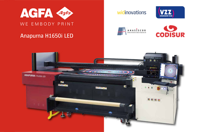 Open House de Agfa Graphics para presentar la nueva Anapurna H1650i LED