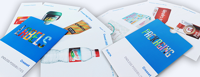 Lecta presenta una nueva colección de muestras impresas para su gama Creaset