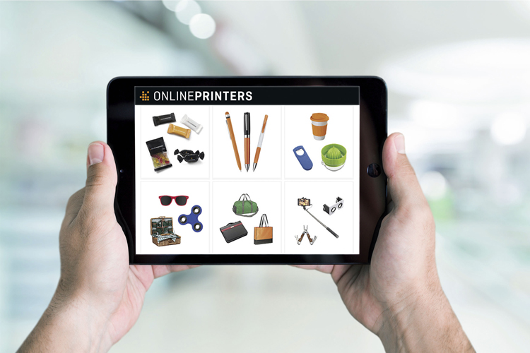 Onlineprinters le añade 800 artículos promocionales a su gama