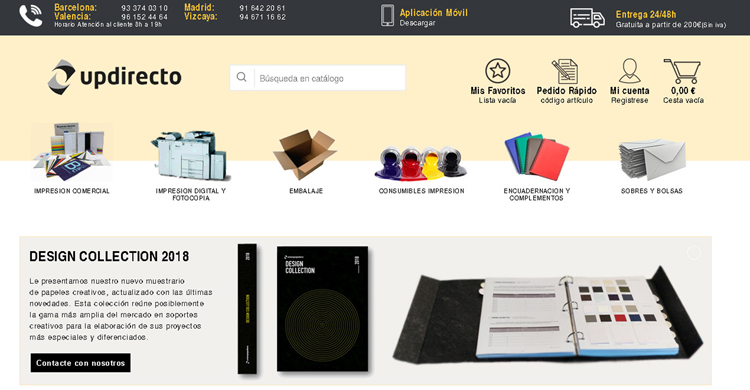 Unión Papelera rediseña su web para ser un espacio más actual, práctico y útil