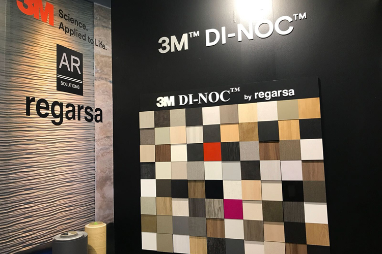 3M presenta sus últimas novedades en materiales decorativos DI-NOC™ y láminas de control solar