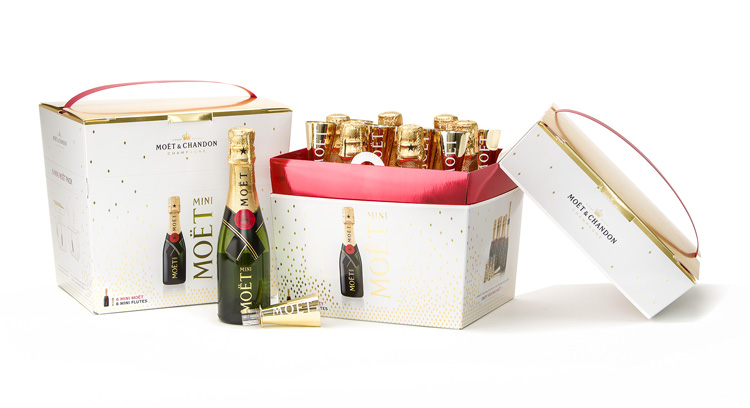 El pack de seis botellas mini de Moët & Chandon se alza con el premio ProCarton a mejor envase del año