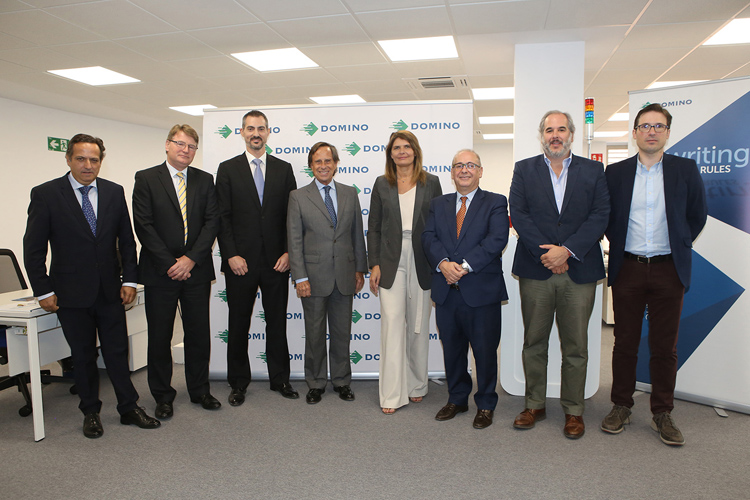 Domino España celebra el acto de inauguración de su nueva sede en la localidad madrileña de Alcobendas