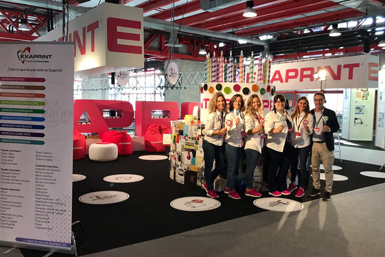 ¡Exaprint celebra su 20 aniversario en C!Print Madrid 2018!