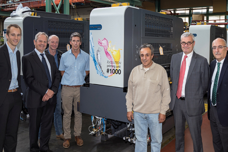 Manroland instala la máquina ROLAND 700 EVOLUTION número 1000
