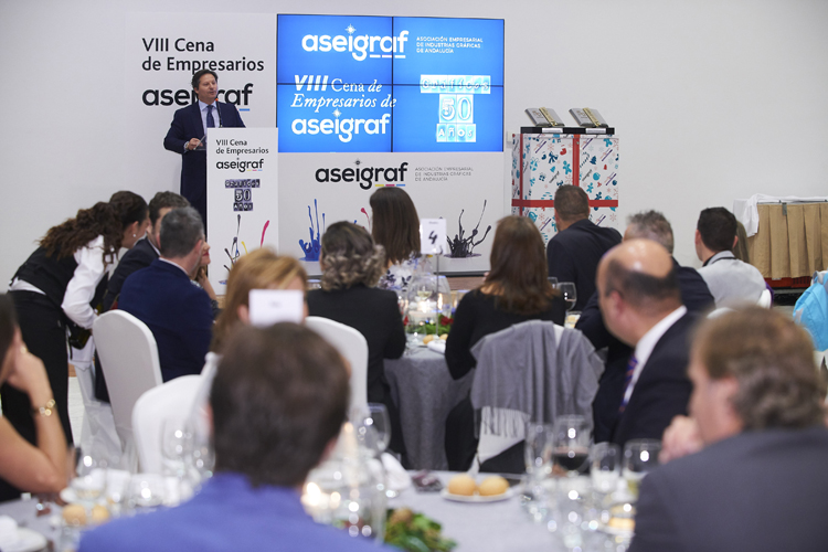 Aseigraf celebró su VIII Cena de Empresarios – Homenaje “Gráficos 50 años”