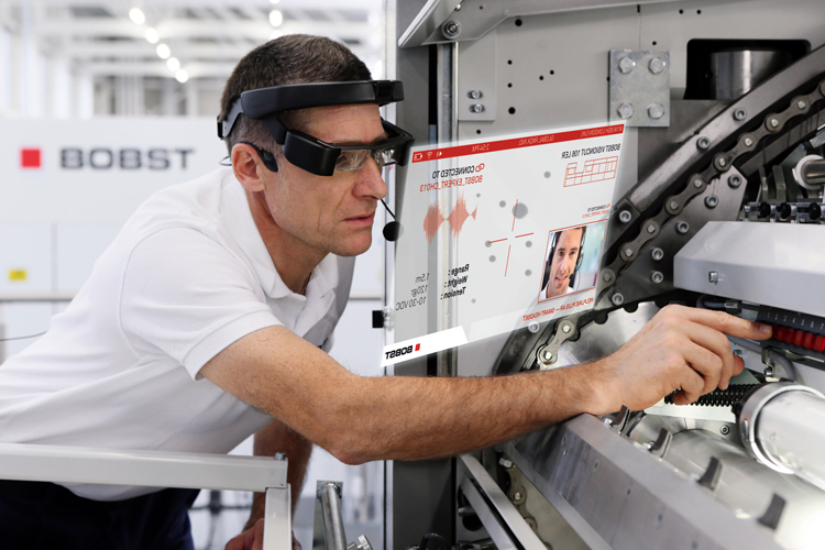 BOBST launches innovative augmented reality customer assistance service