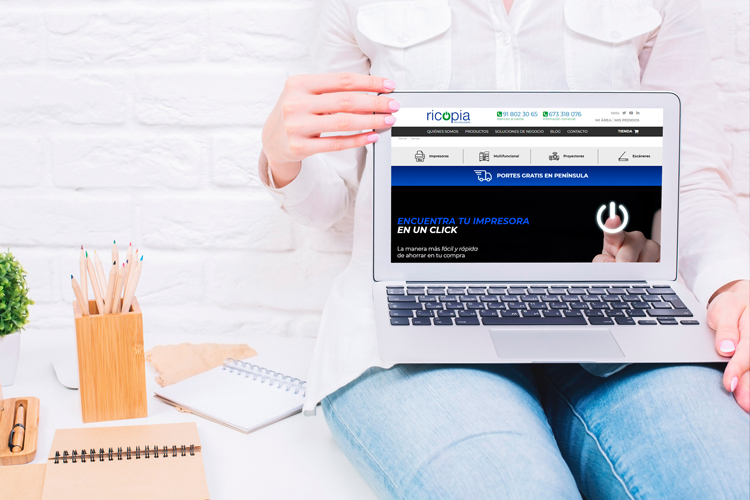 Ricopia Technologies lanza la primera tienda online multimarca de equipos de impresión con productos de principales fabricantes de tecnología del mercado