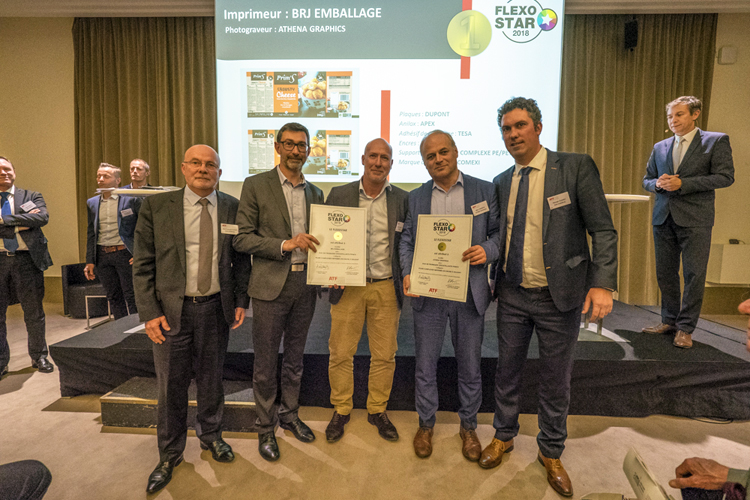 Cinco premios FlexoStars de la ATF Flexo demuestran la calidad de impresión flexográfica de Comexi