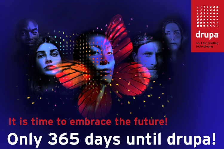 Drupa 2020: ¡Es hora de abrazar el futuro!, solo un año para drupa
