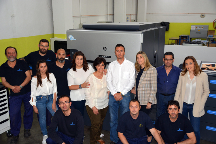 Graymo amplía su catálogo de servicios con la instalación de la prensa digital HP Indigo 7900