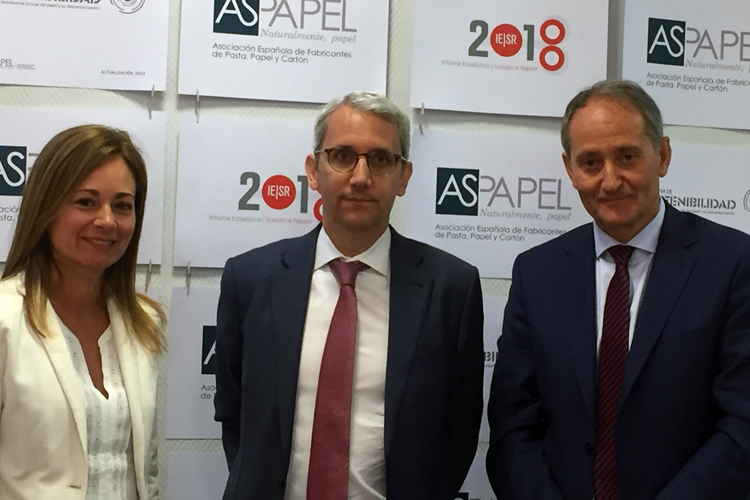 La facturación del sector papelero se incrementa un 8,6%, con una producción creciente para los papeles de envases, higiénicos y especiales y descendente para los gráficos
