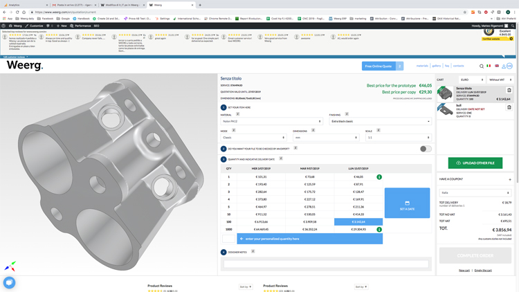 Weerg renueva su web con nuevos servicios