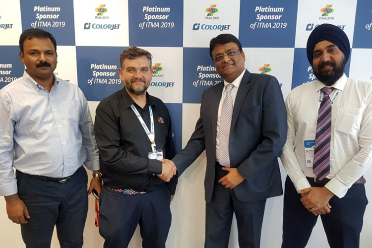Acuerdo de distribución entre Digital Hires y COLORJET para el mercado textil industrial en la península ibérica
