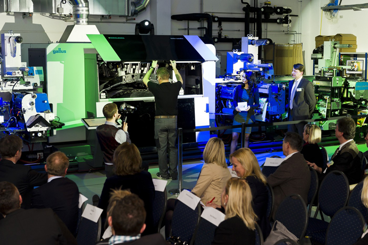 Gallus se centra en la digitalización de la producción de etiquetas en Labelexpo Europe 2019