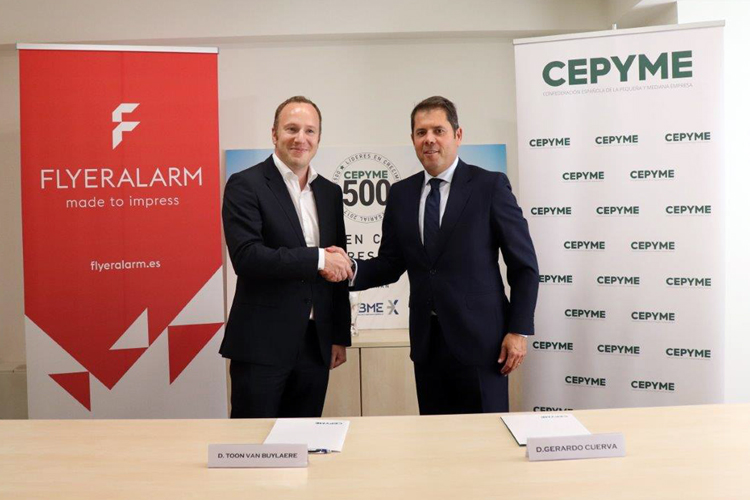 FLYERALARM y CEPYME ofrecerán asesoramiento en áreas de marketing a las pymes